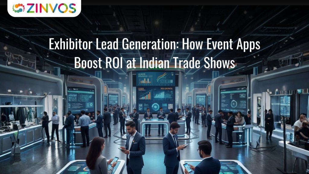 Exhibitors using event apps to capture leads and increase ROI at Indian trade shows with Zinvos event management software